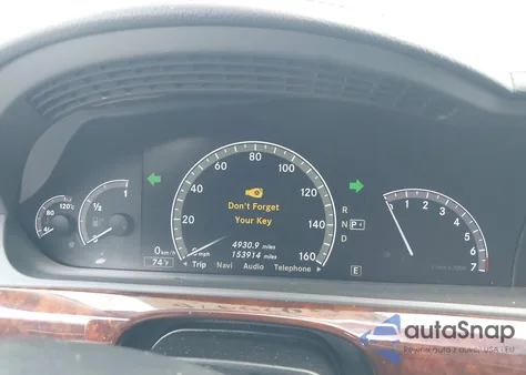 2012 Mercedes-Benz S 550 4Matic z USA, uszkodzony, nr VIN WDDNG9EB4CA449167